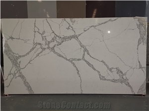 Customized Project Quartz Stone for Countertop Kitchen