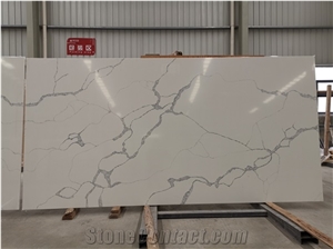 Decorative Materials Quartz Slab China Quartz Calacatta Slab
