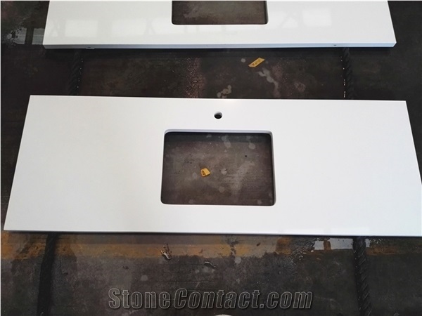 Faux Prefabricated Artificial Quartz Stone Countertop