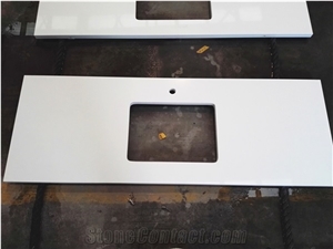 Faux Prefabricated Artificial Quartz Stone Countertop
