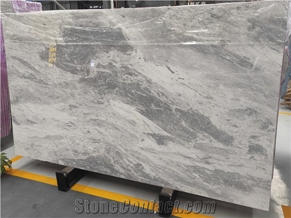 Natural Stone Grey Marble Industrial Slab