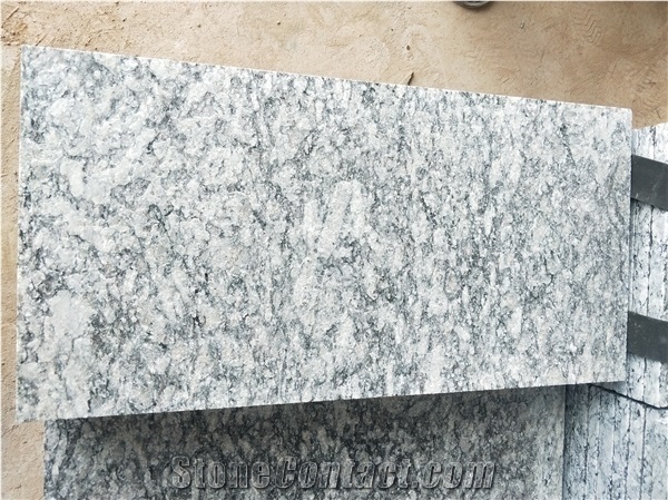 China Light Grey Granite Color Sea Wave Flooring Tiles