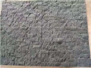 G684 Black Basalt Cobblestone Paver Mats for Wall Cladding