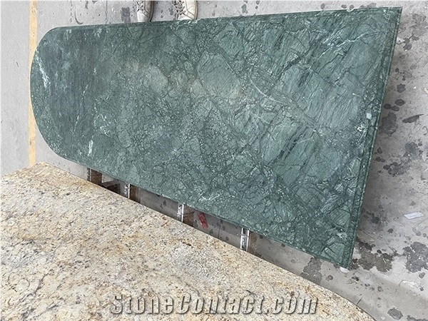 Big Flower Green Marble Composite Honeycomb Panel