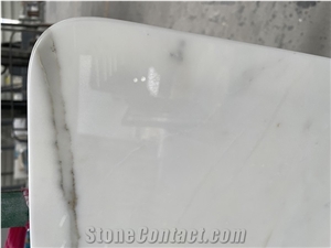 Calacatta Luxury Marble Honeycomb Rectangle Table Top