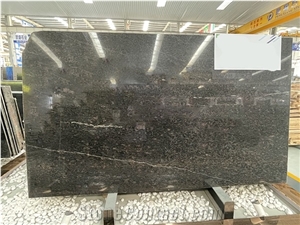 Galaxy Black Granite Slab Tiles for Floor