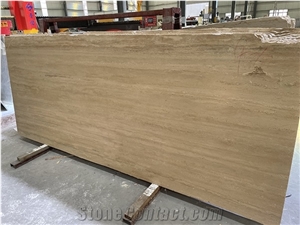 Roman Travertine Slab And Tile For Wall Cladding Countertops