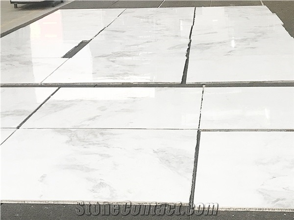 White Marble Laminated Panels, Jiashi White Marble Tiles