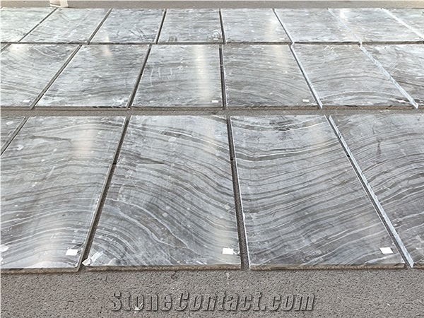 Wooden Black Marble Composite Cladding Panels
