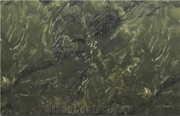 Water Color Green Granite