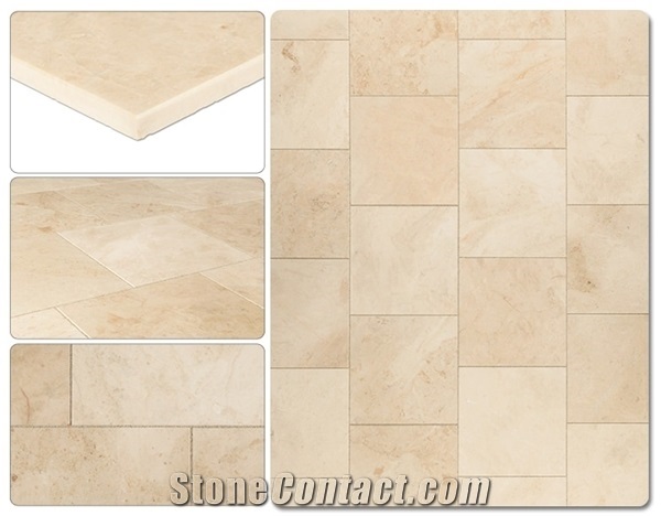 Cappuccino Light Premium Marble Tile - Polished