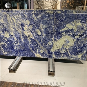 Blovia Blue Marble Luxury Stone Big Slab Price for Wallfloor