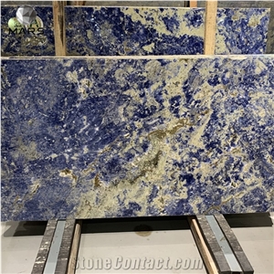 Bolivian Blovia Blue Marble Luxury Stone Big Slabs Price