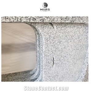 Cheaper Silver White Granite for Countertops with Polished