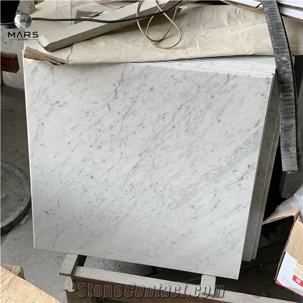 Classical Carrara White Marble Natural Stone Bathtub