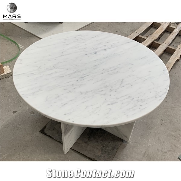 Colorful Marble Terrazzo Stone Round Marble Dining Table