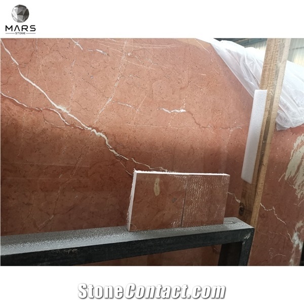 Coral Red Natural Turkish Marble for Decorate for Whole Sale