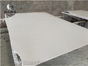 Cream Limestone for Engineering Exterior Wall, Engraving