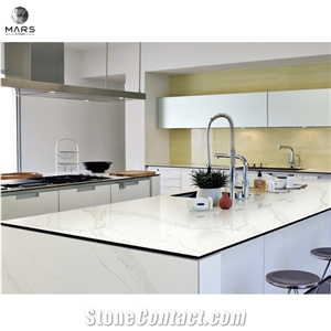 Custom Size Engineered Quartz Stone Kitchen Countertops