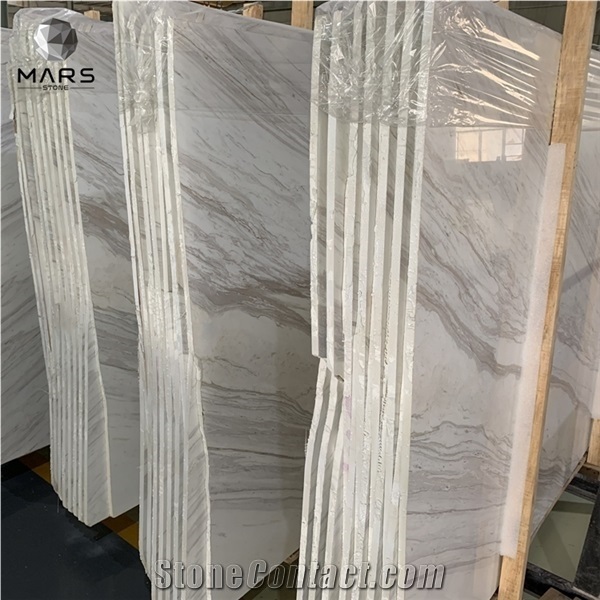 Custom Wall Tiles Greece Volakas White Marble for Washroom