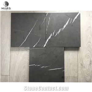 Dark Gray Slab Bulgaria Grey Marble Pietra for Countertop