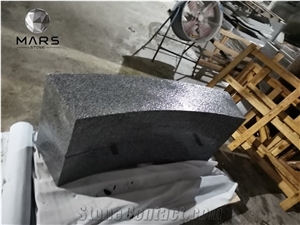 Factory G654 China Dark Grey Granite Flamed Surface