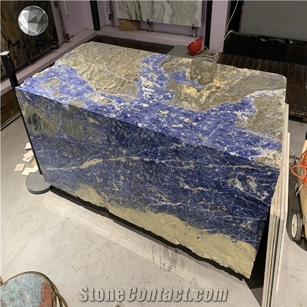 Factory Price Sodalite Brazil Cloisonne Blue Marble for Hotel