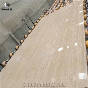 High Quality White Travertine Beige Tile and Slab on Sale