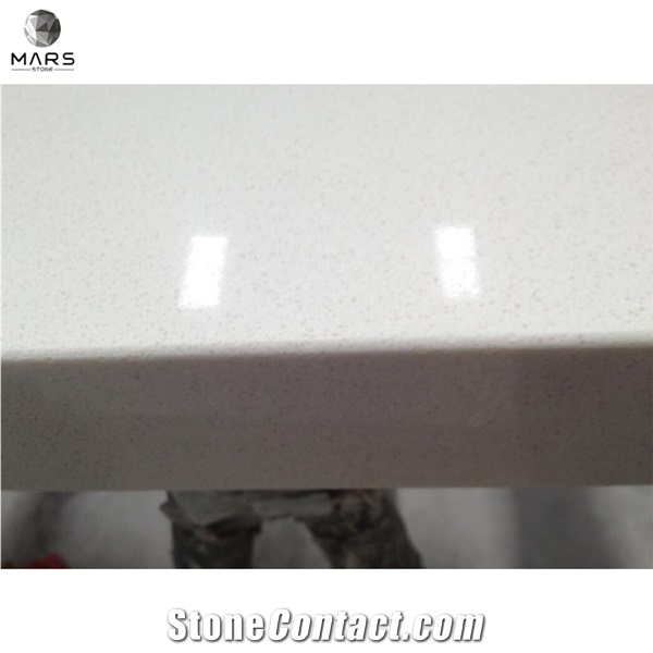 Interior Kitchen Bathroom Design Pure White Quartz