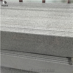 Natural Stone Light Grey G603 Granite Stairs Staircase