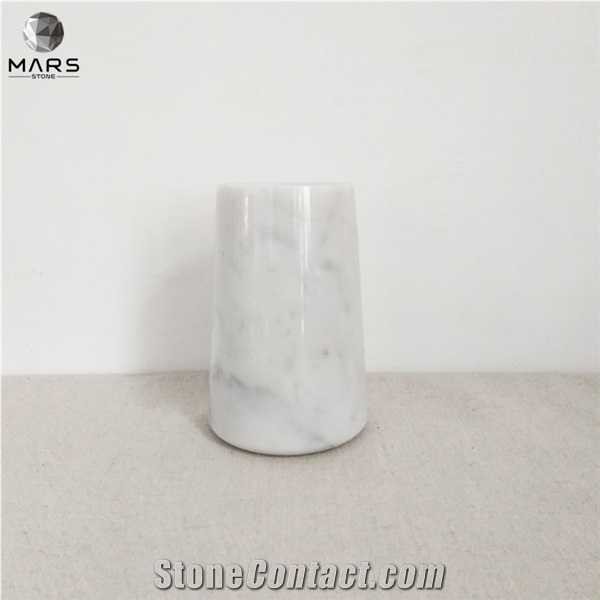 New Design Marble Stone Vase for Flowers for Home Decoration