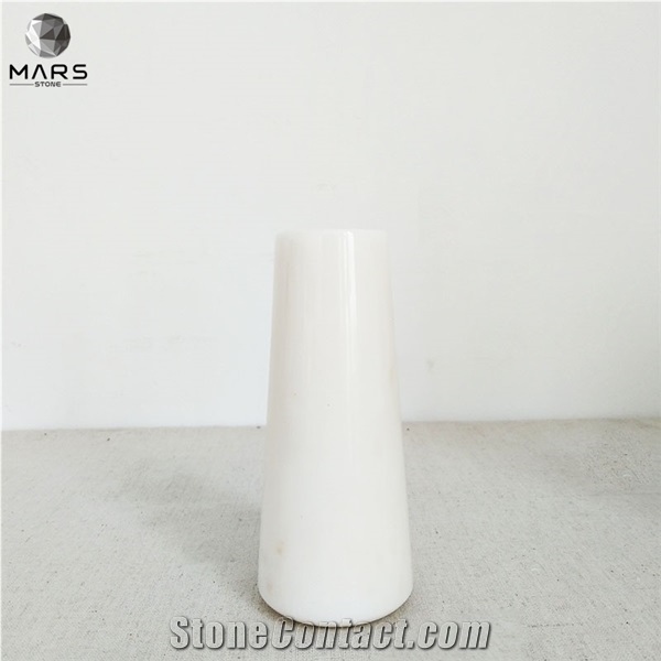 New Design Marble Stone Vase for Flowers for Home Decoration