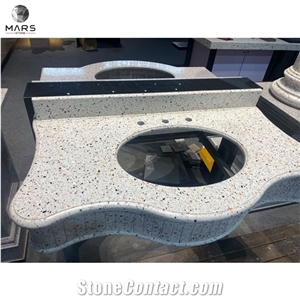 New Terrazzo Bathroom Vanity Top