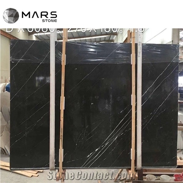 Persian Marquina Black Marble Shakespeare Gray Marble