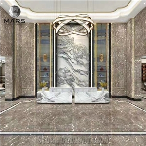 Slabs Cyprus Grey Floor Tiles Turkish Gray Marble