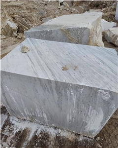 Bianco Heraclea White Marble Blocks
