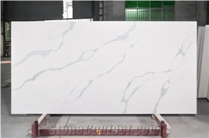 2021 Home Synthetic Water-Grained Quartz Stone Slabs