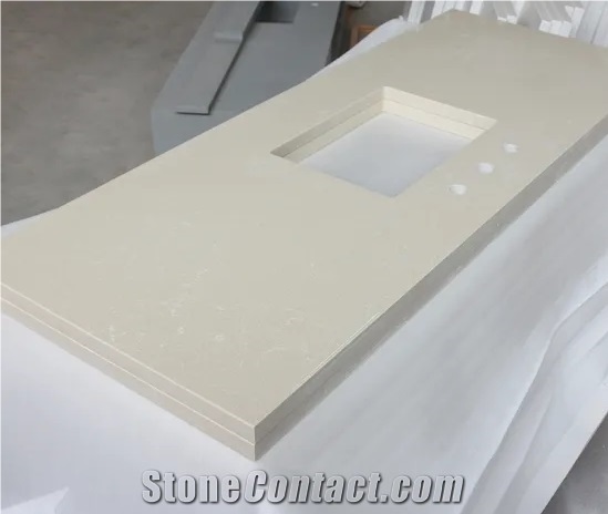 Artificial Countertop Quartz Stone Big Slab for Usa Market