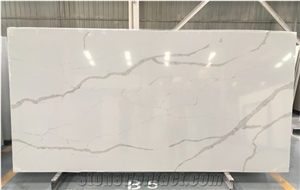 engineered stone Natural marble Looking quartz slabs