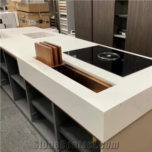 Elegant Quartz Countertop for Usa Kitchen