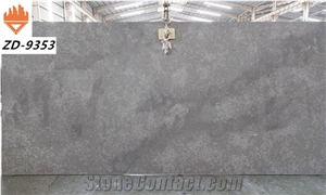 Factory Outlet Artificial Stone Calacatta Gray Slab