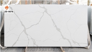 Malaysia Factory Solid Surface Polished Quartz Slabs