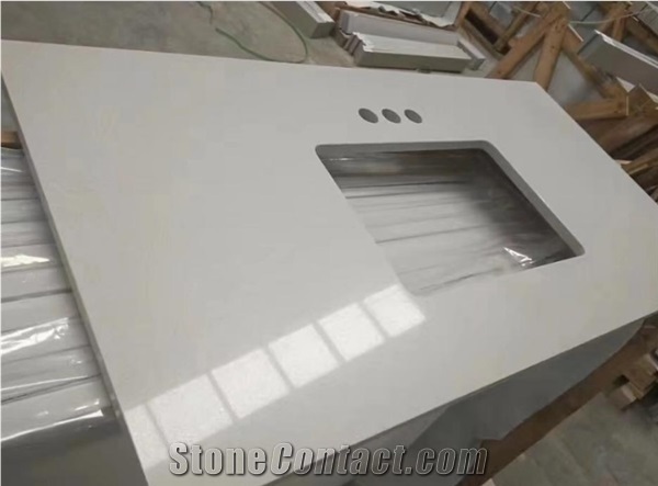Manufacture Artificial Quartz Surface for Countertops Usa