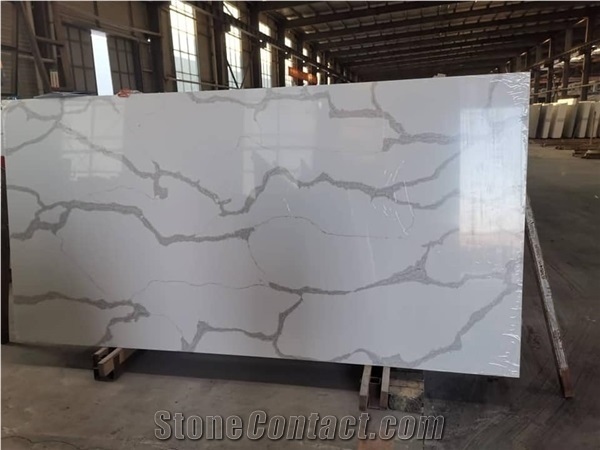 Polished Quartz Stone Slab for Sales Malaysia Factory