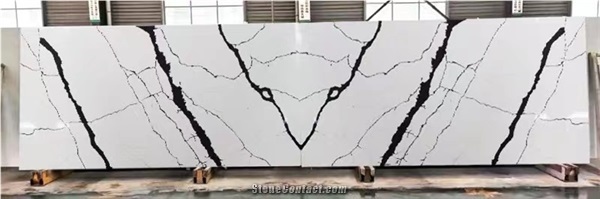 Strong Engineered Stone Slabs for Kitchen Decoration Tops