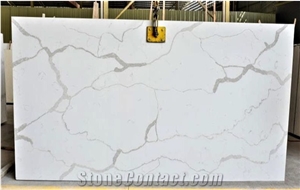 White Marble Look Premium Quartz 9006