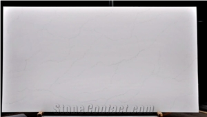 White Marble Look Premium Quartz 9016
