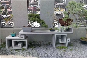 China G654 Granite Outdoor Landscaping Flower Stand