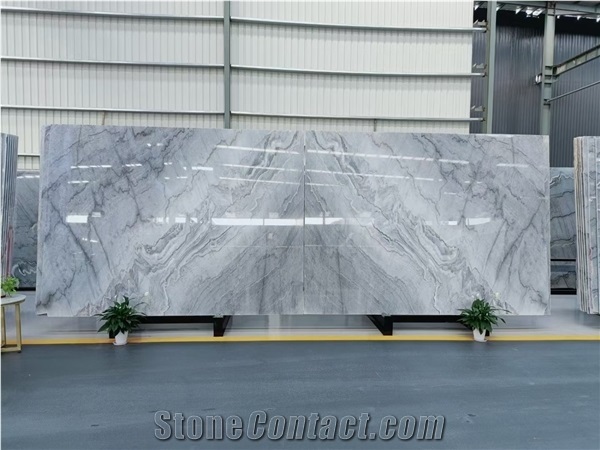 Bruce Grey Marble Wall Cladding Tile