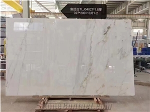 China Calacatta White Marble for Floor Coverings